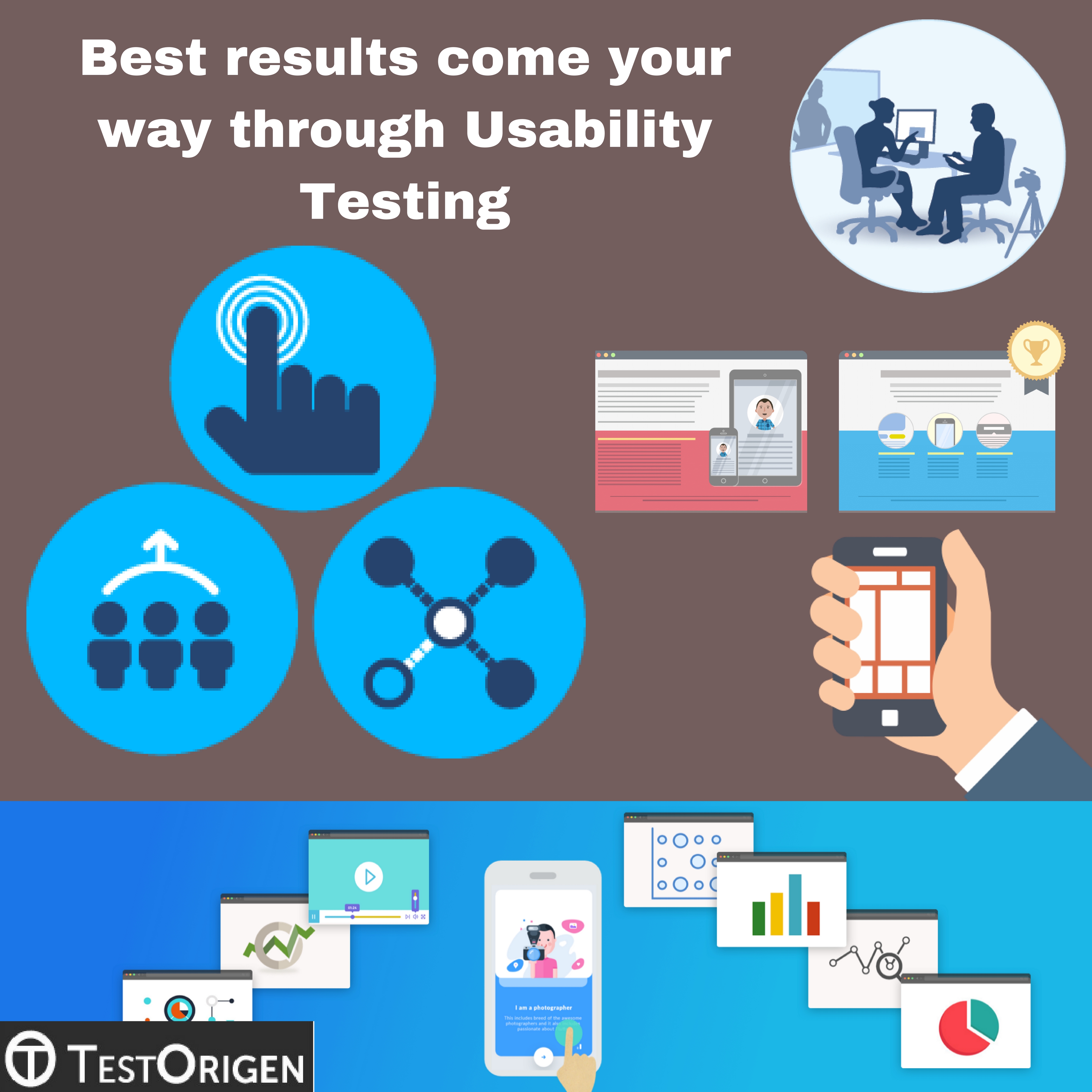 Best results come your way through Usability Testing