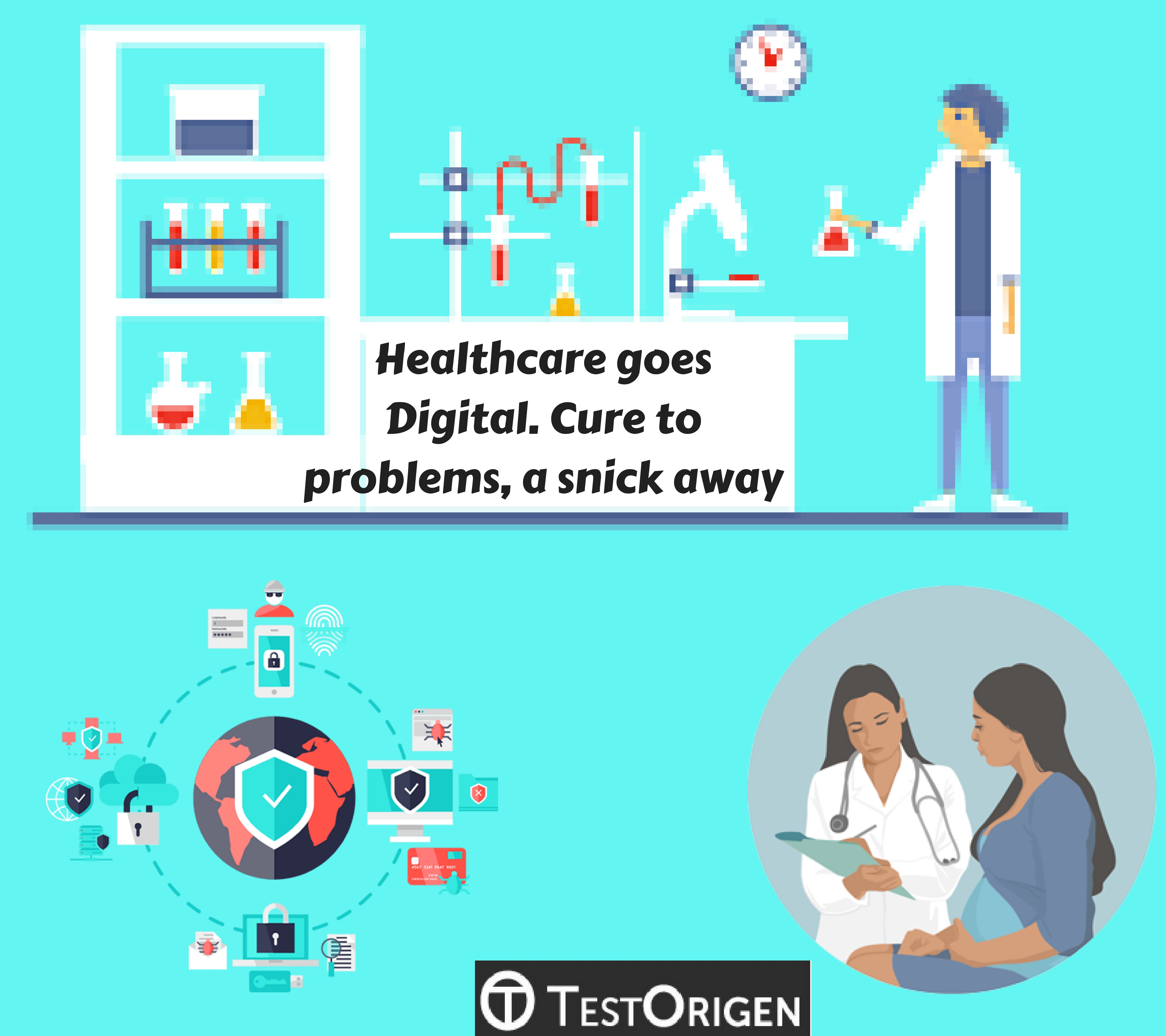Healthcare goes Digital. Cure to problems, a snick away