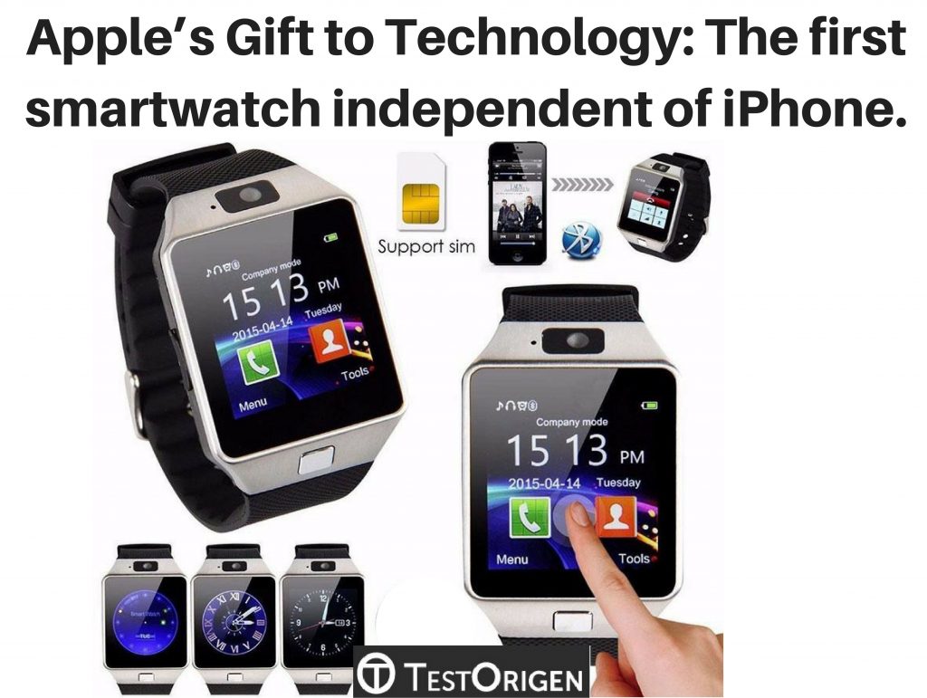 Apple’s Gift to Technology: The first smartwatch independent of iPhone