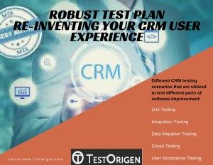 Robust QA Test Plan Re-inventing your CRM User Experience