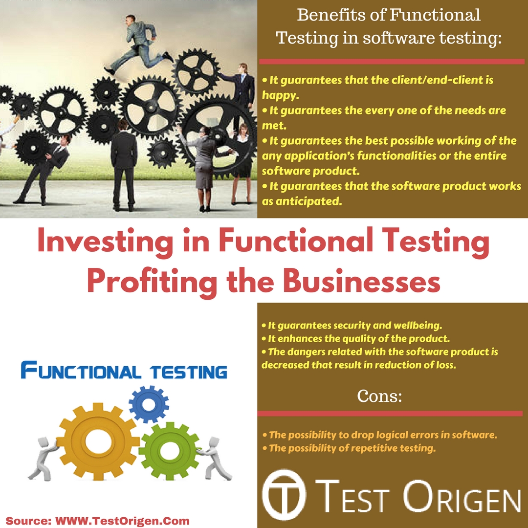 Investing in Functional Testing Profiting the Businesses. functional testing in software testing