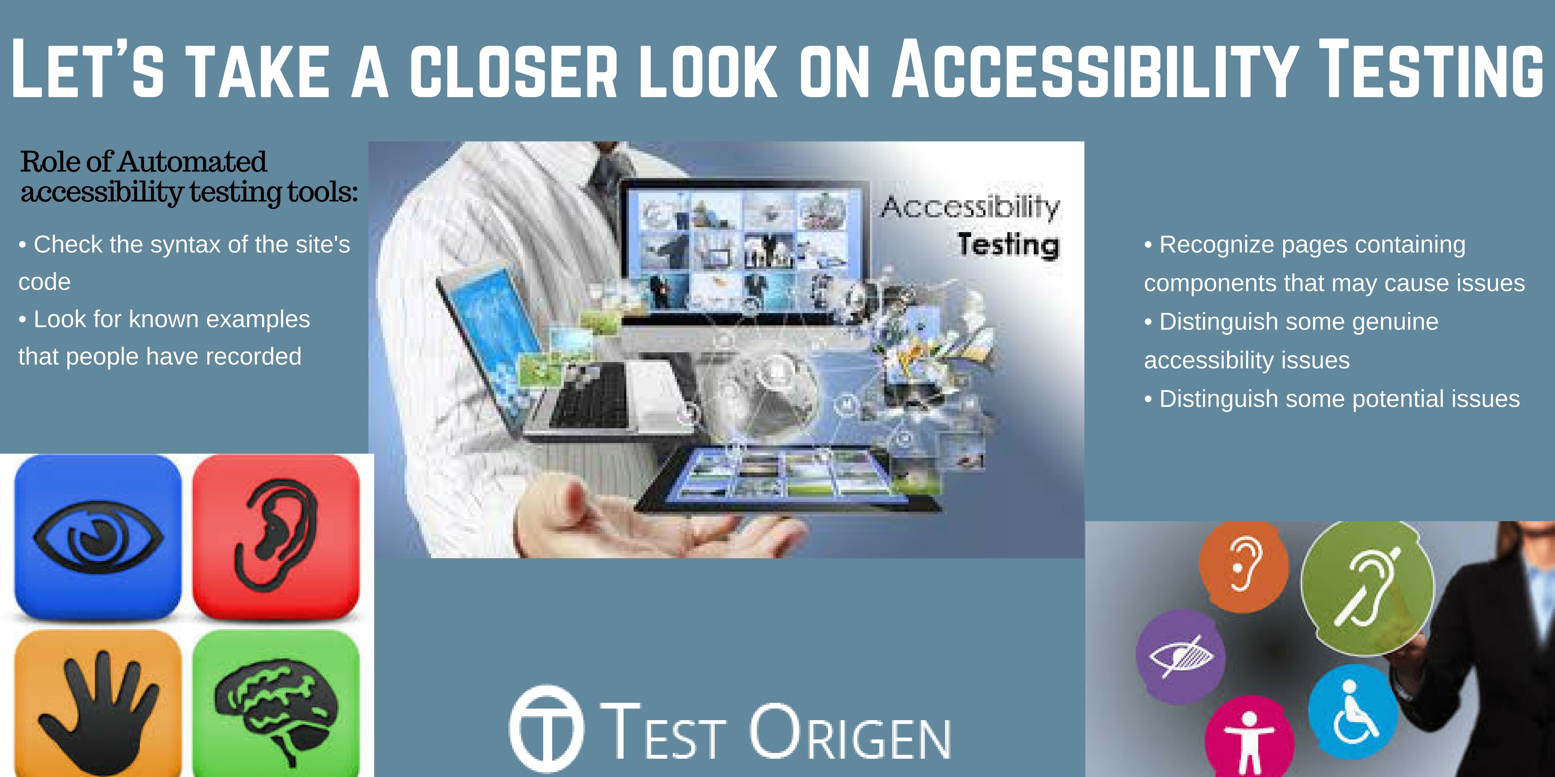 Let’s take a closer look on Accessibility Testing
