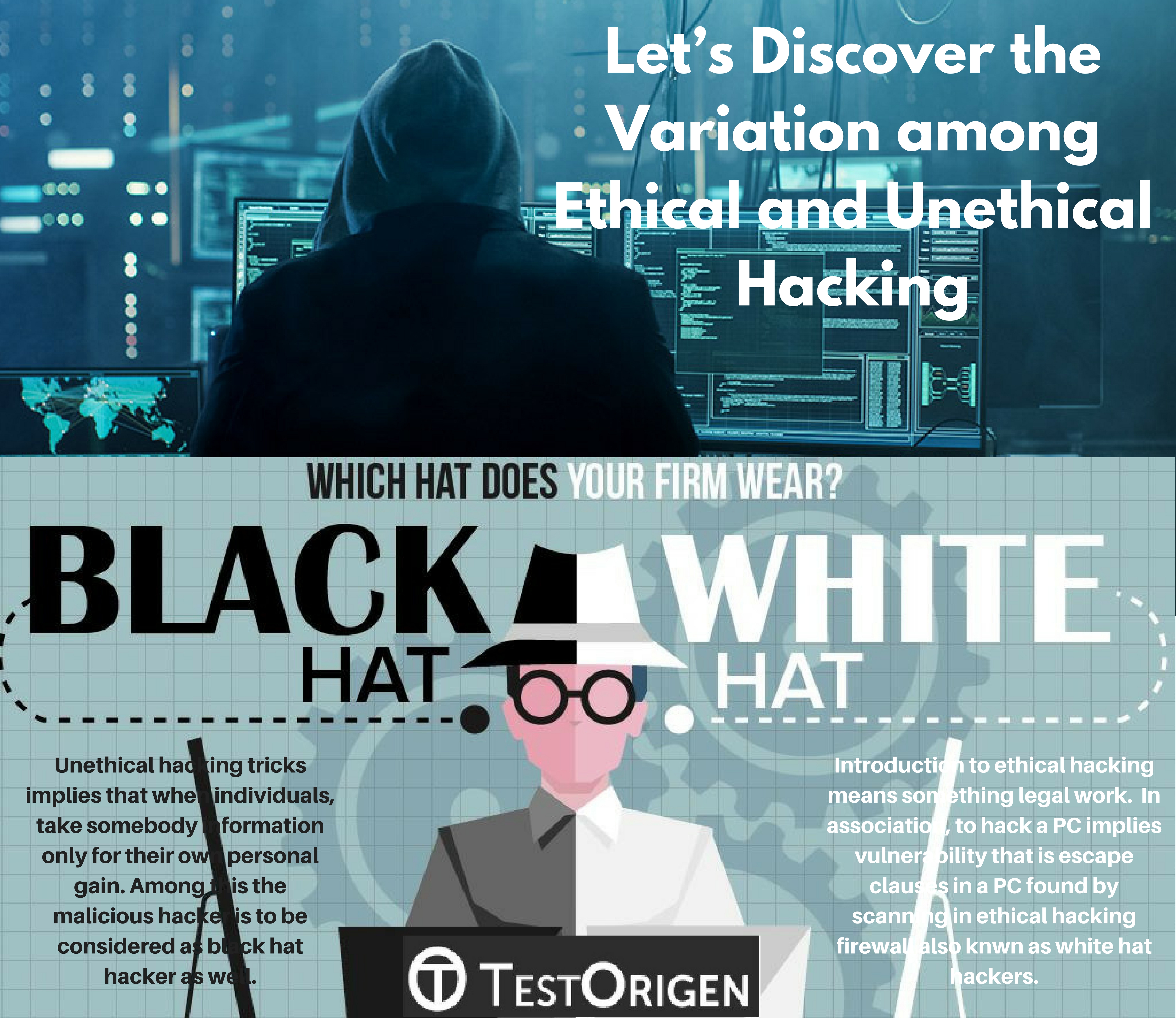 Let’s Discover the Variation among Ethical and Unethical Hacking