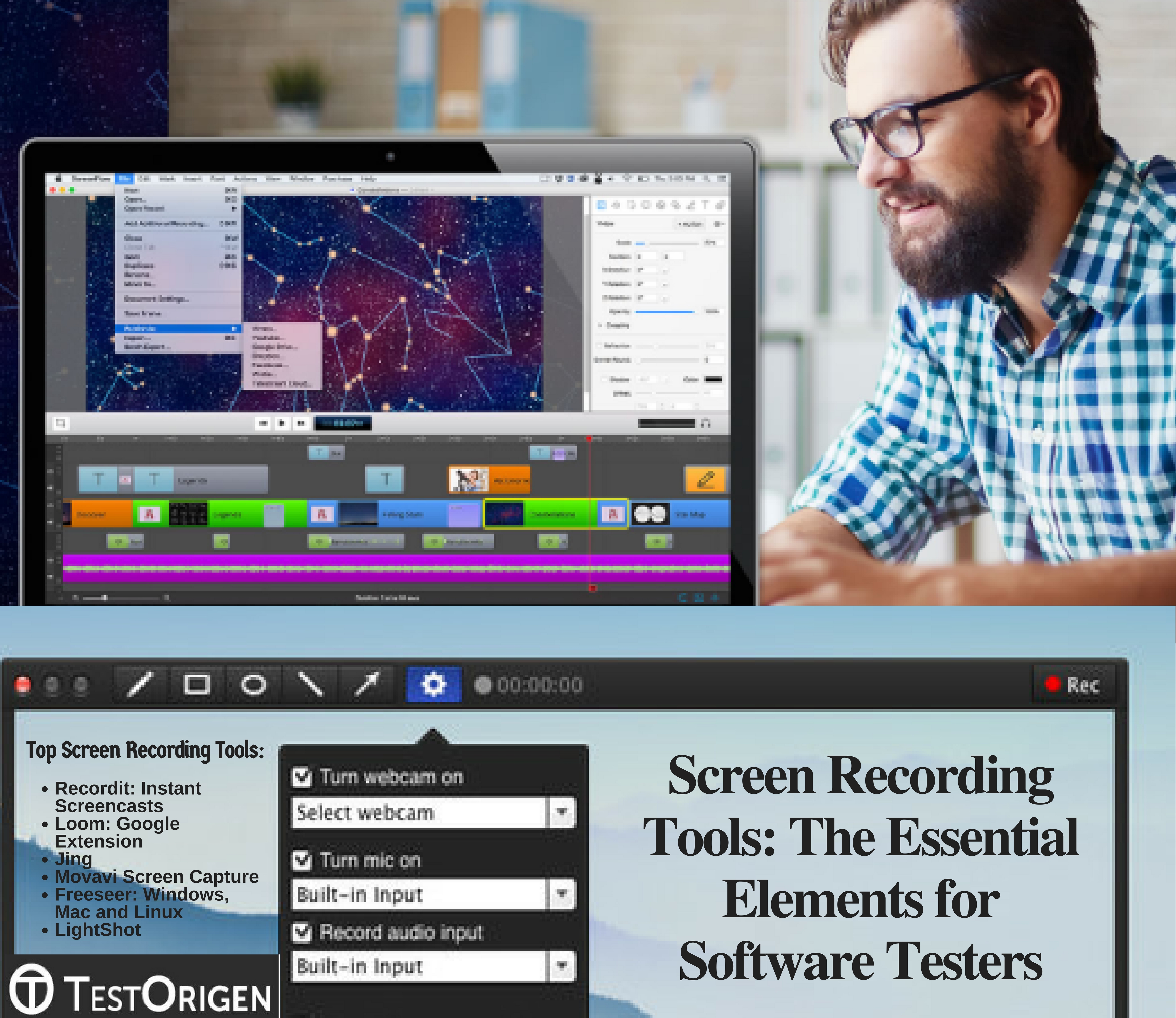 Recordit: Record screencasts fast & free! with GIF Support!