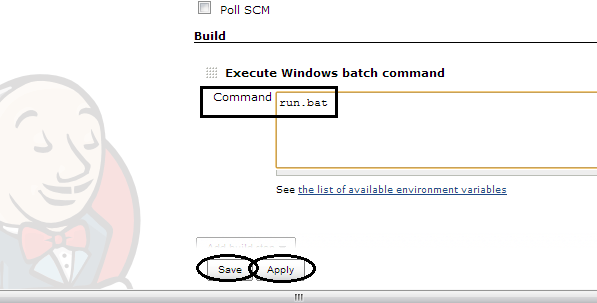 In-the-area-please-indicate-the-batch-command-which-we-made. selenium Jenkins integration