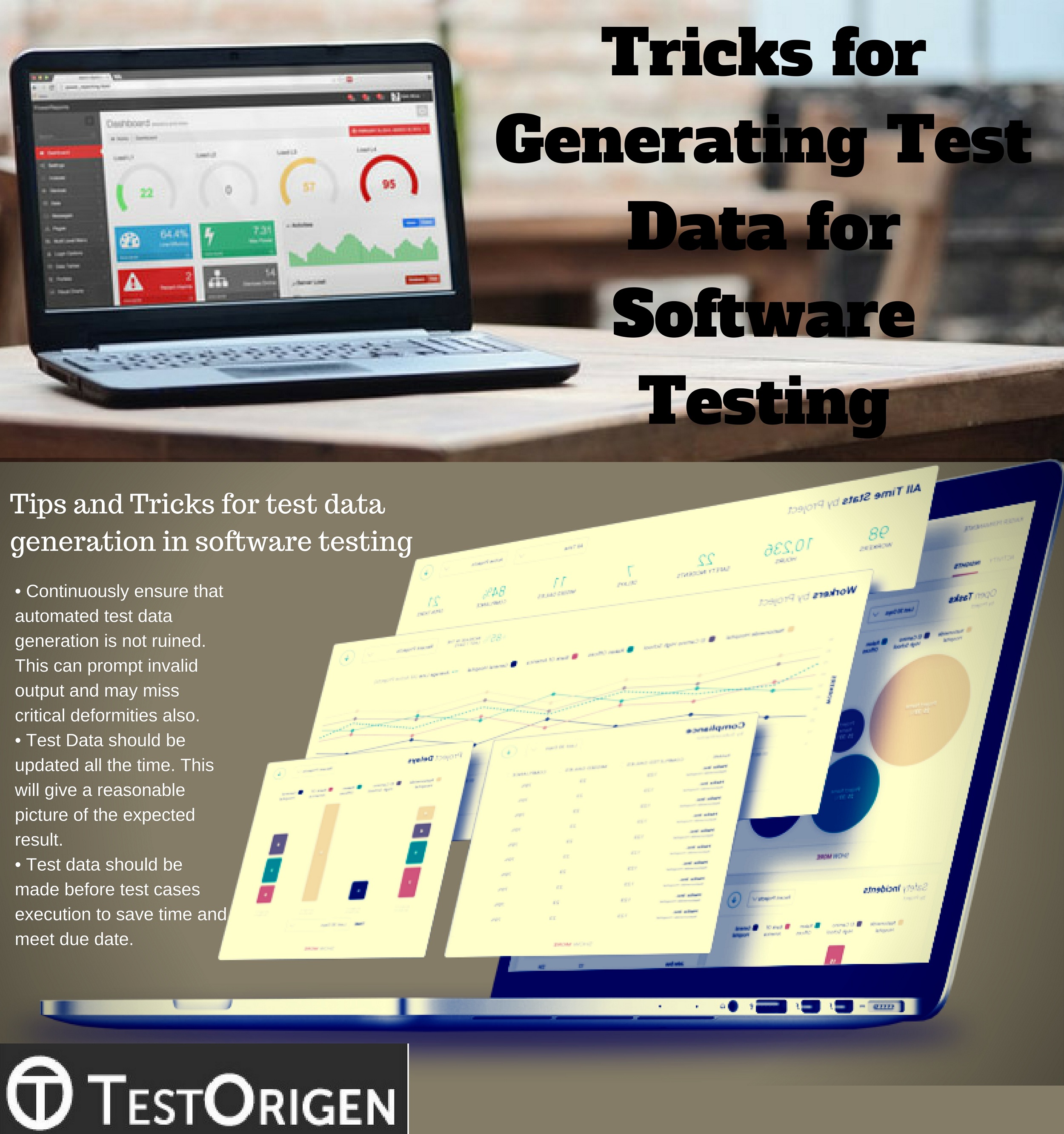 Tricks for Generating Test Data for Software Testing TestOrigen