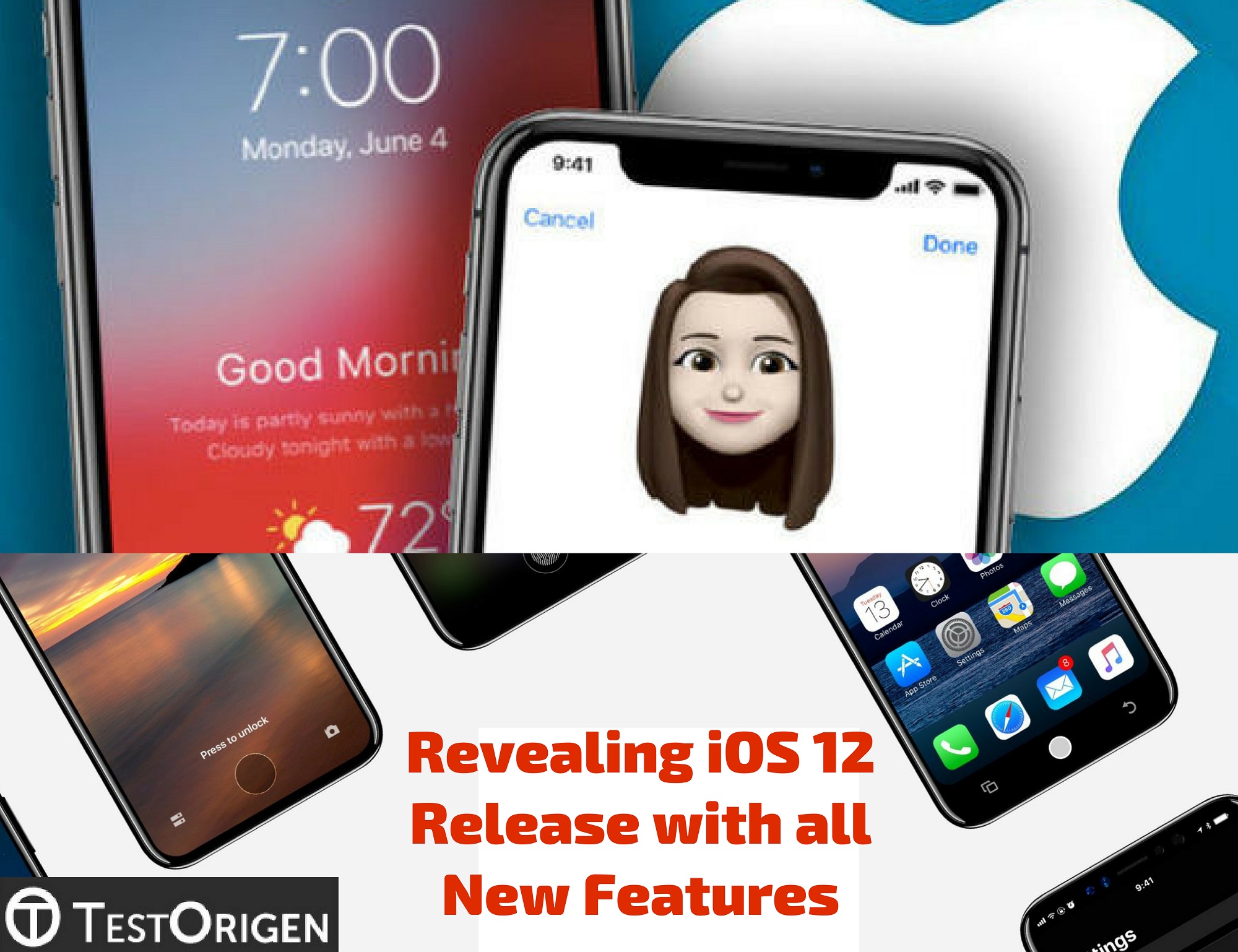 Revealing iOS 12 Release with all New Features