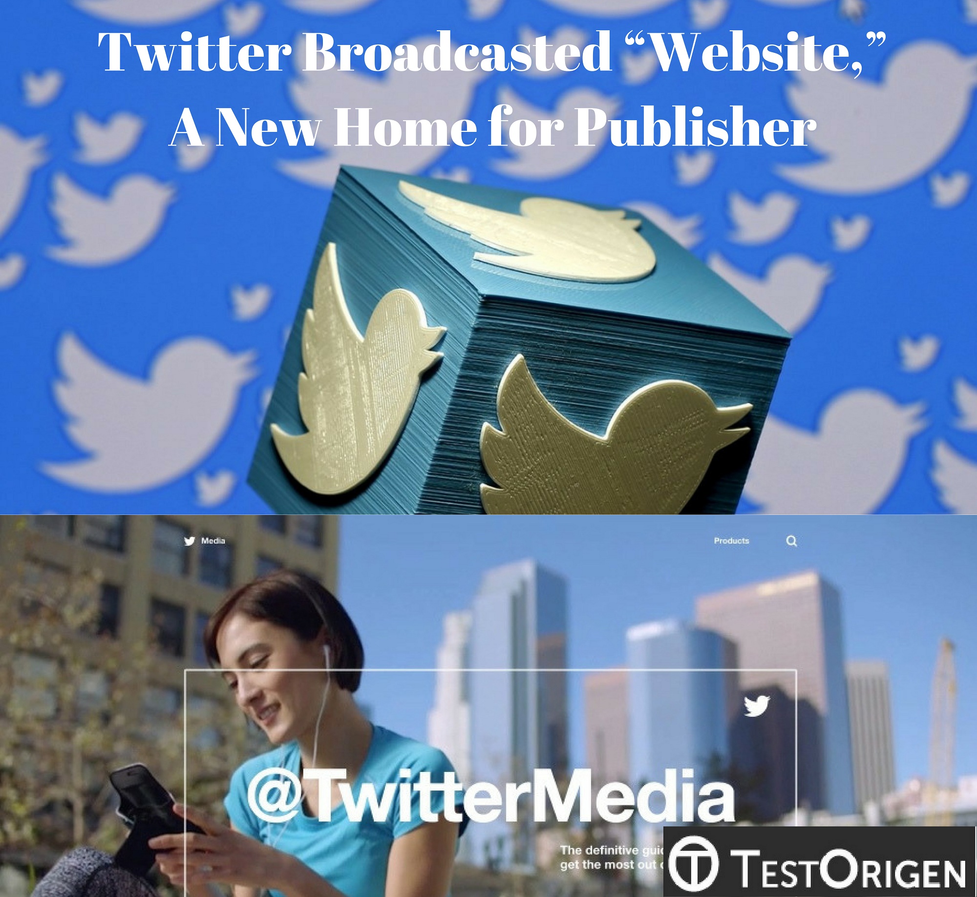 Twitter Broadcasted “Website” A New Home for Publisher