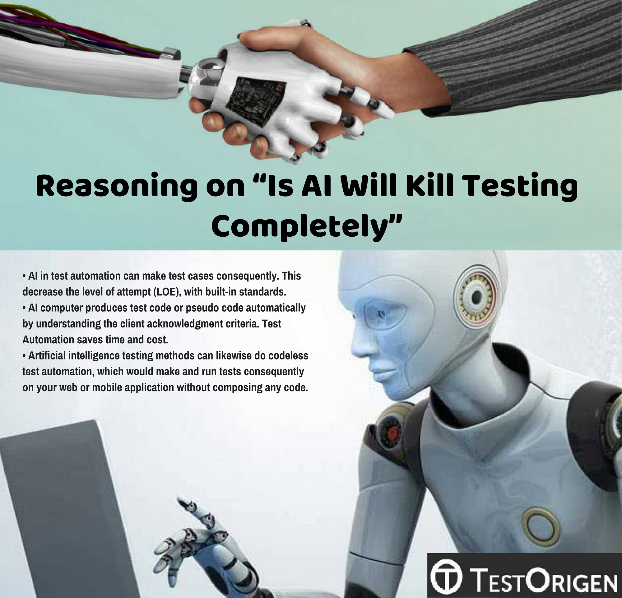 Reasoning on “Is AI Will Kill Testing Completely”