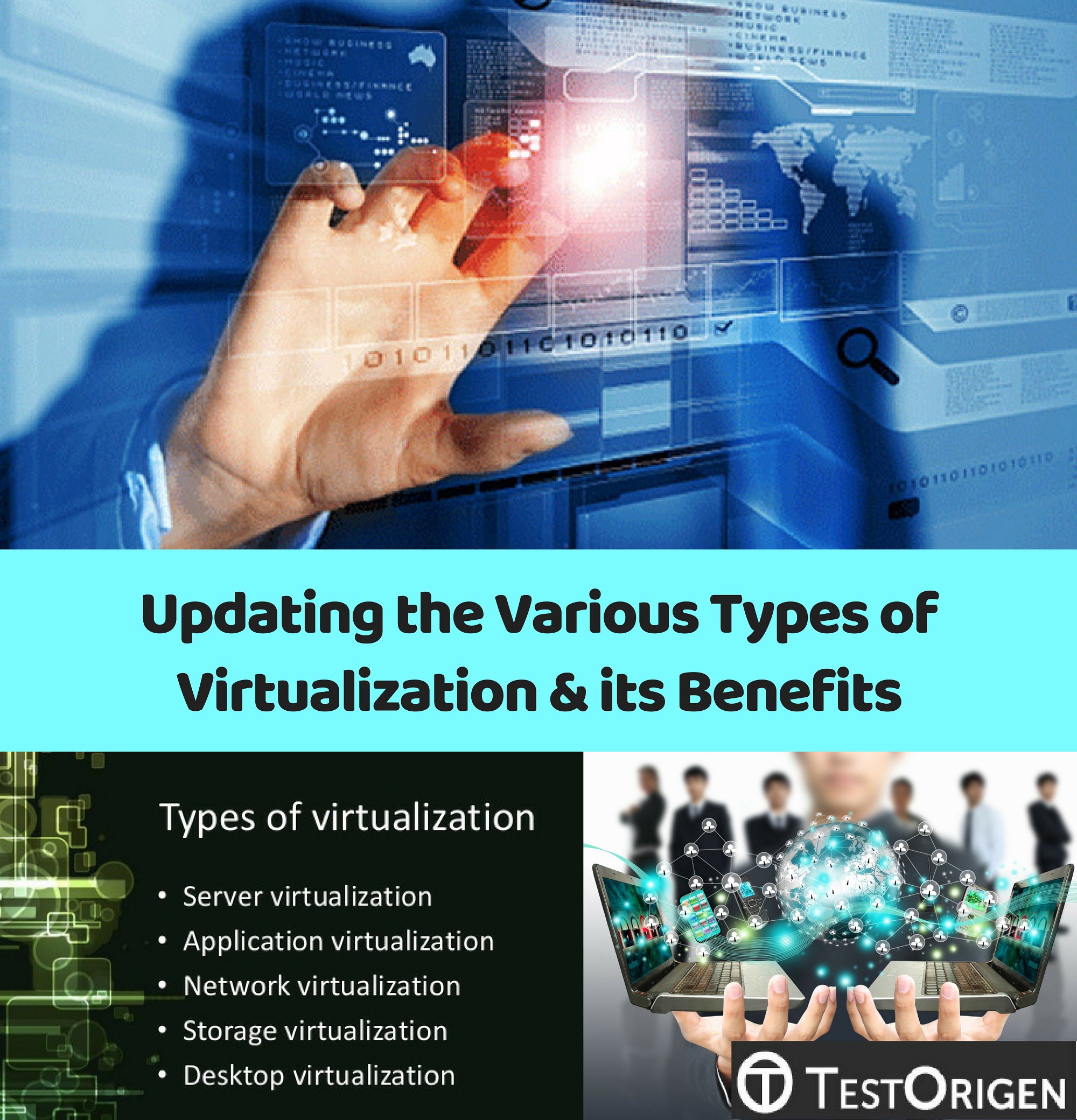 Updating the Various Types of Virtualization & its Benefits