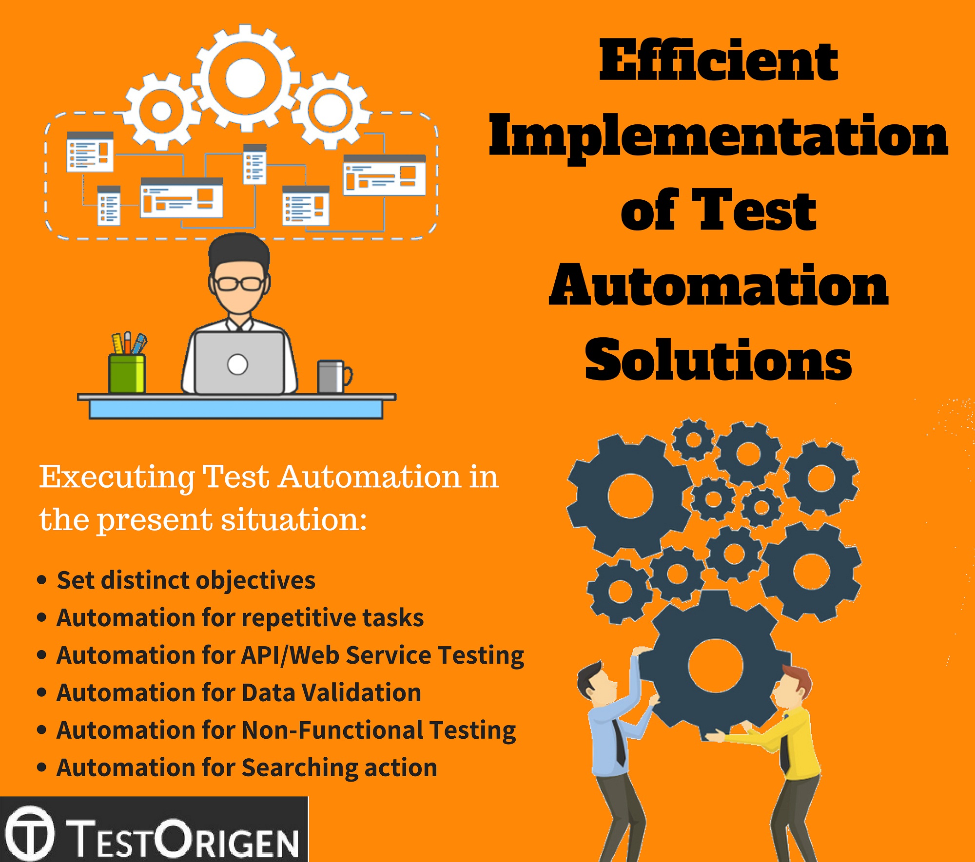 Efficient Implementation of Test Automation Solutions