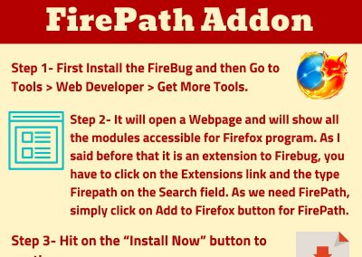 Downloading and Installation of FirePath Addon. firepath addon