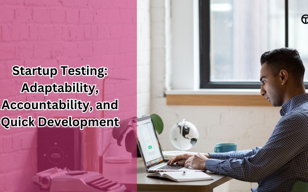 Startup Testing: Adaptability, Accountability, and Quick Development
